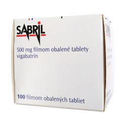 Сабрил (Вигабатрин) таблетки 500мг №100 (100 таблеток) в Севастополе и области фото