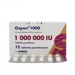 Оспен (Феноксиметилпенициллин) табл. 1млн. МЕ №12 в Севастополе и области фото