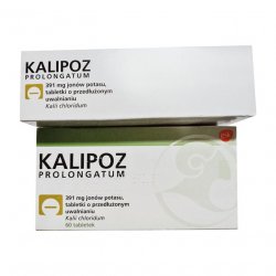 Калипоз пролонгатум (аналог Кальдиум) таблетки 750 мг (391 мг К ) №60 в Севастополе и области фото