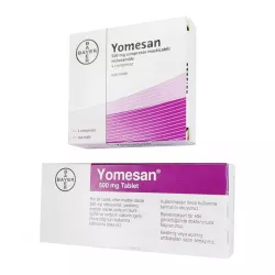 Йомесан (Никлозамид) таблетки 500мг BAYER №4 фото