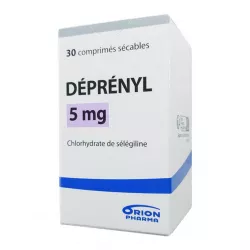 Депренил Селегилин Франция/Финляндия ОРИОН (аналог Эльдеприл) таб. 5мг №30 фото