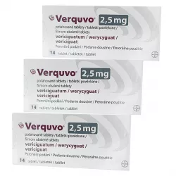 Веркуво (европейское название Адемпас 2.5) Verquvo ЕС!! Риоцигуат 2,5 мг таб. №42 фото