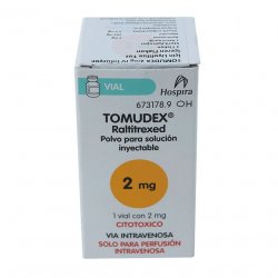Томудекс (Ралтитрексид) лиофилизат д/пригот р-ра д/инф 2мг фл. 1шт в Севастополе и области фото
